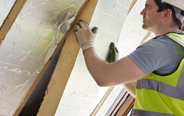 Brown Bank loft insulation